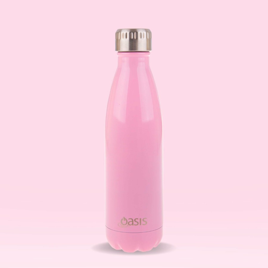 Insulated * | Insulated Drink Bottle Pink 500Ml Top Selling