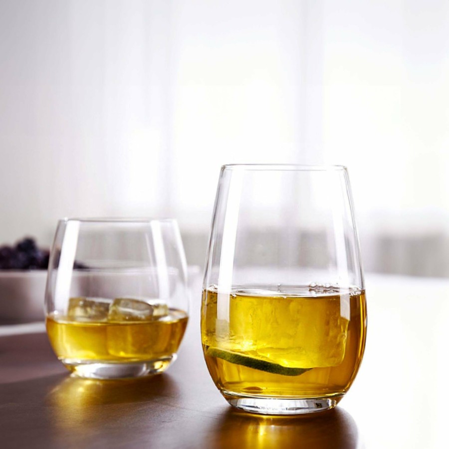 Glassware * | Arcoroc Mineral Stemless Wine Glasses 370Ml Set Of 6 Classical