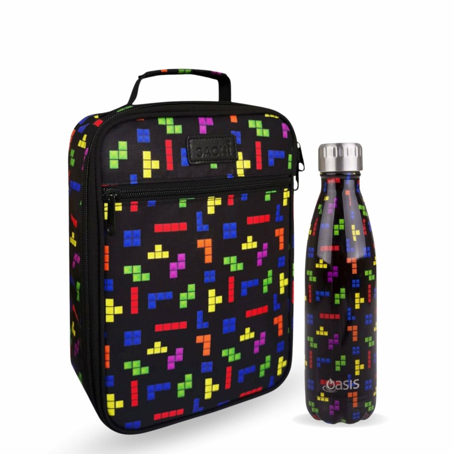 Insulated * | Insulated Tetris Lunch Bag Pack Top Selling