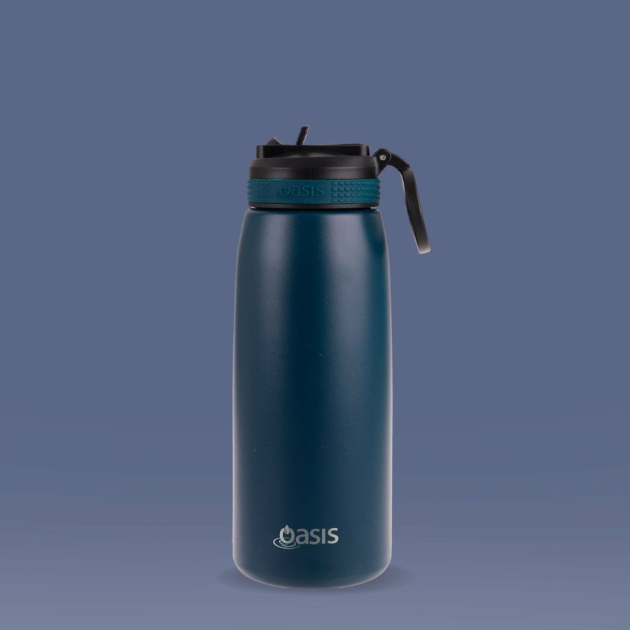 Insulated * | Insulated Sports Sipper Bottle Navy 780Ml Promotion