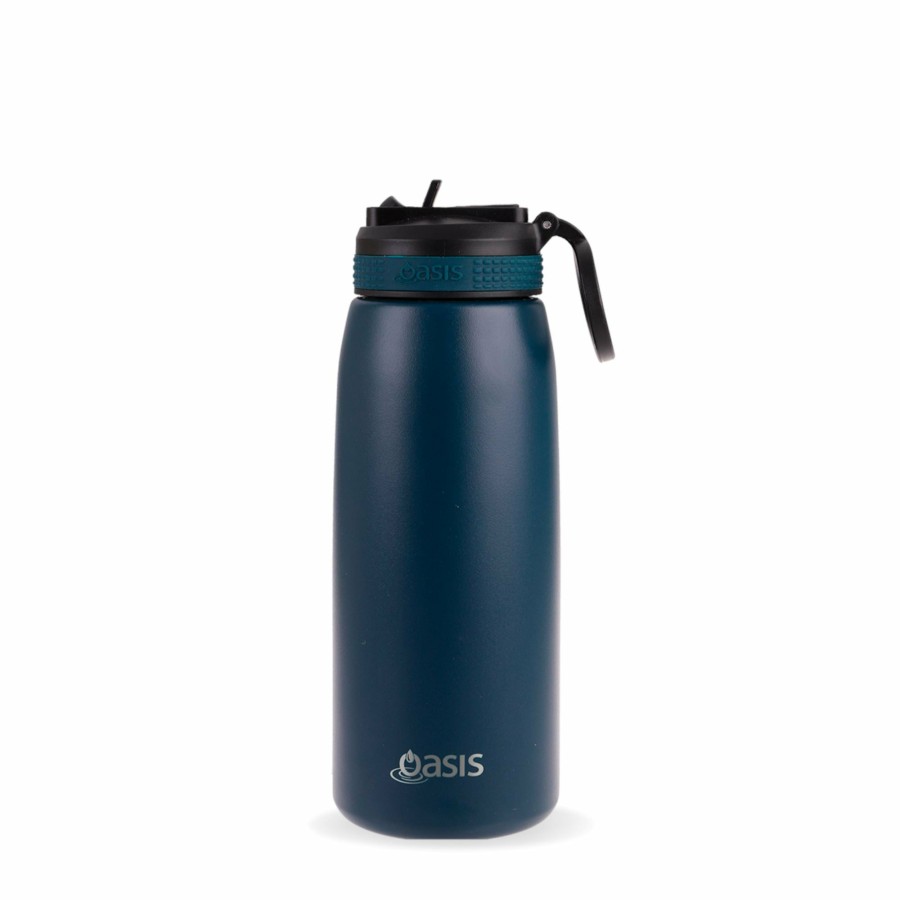 Insulated * | Insulated Sports Sipper Bottle Navy 780Ml Promotion