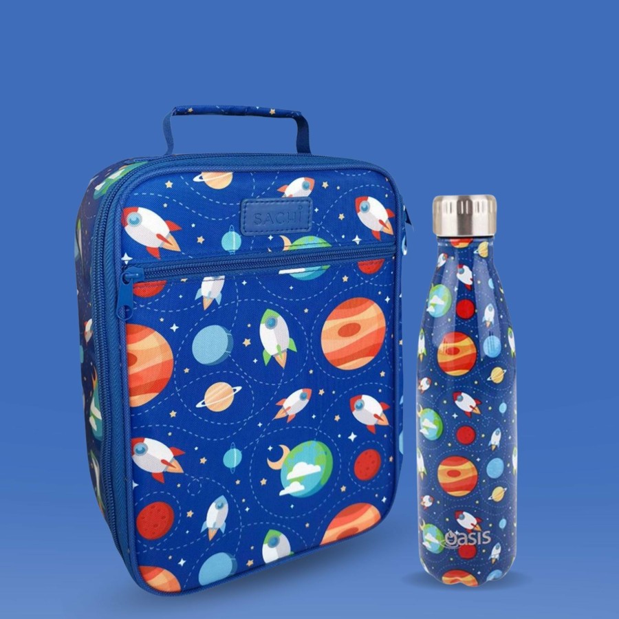 Insulated * | Insulated Outer Space Lunch Bag Pack Cheap Online