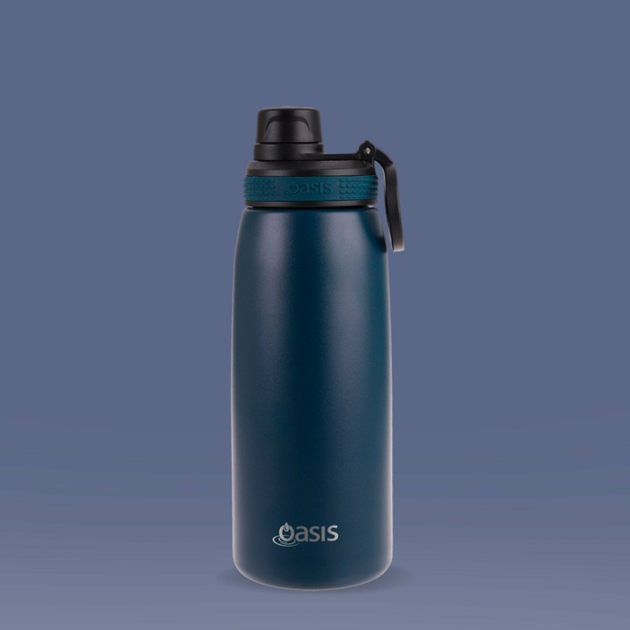 Insulated * | Insulated Sports Bottle Navy 780Ml Hot Sale