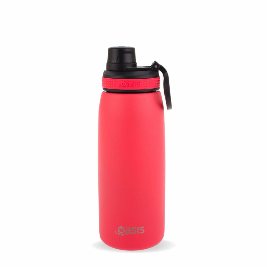 Insulated * | Insulated Sports Bottle Coral Red 780Ml Offering Discounts