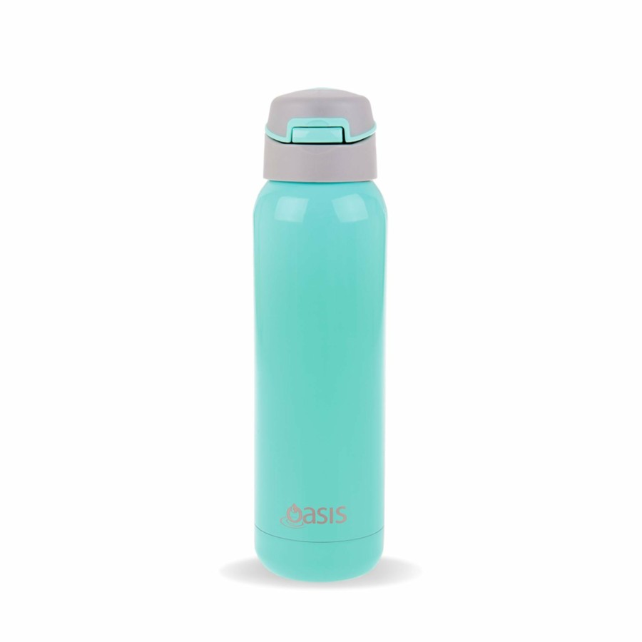 Insulated * | Insulated Sports Bottle With Straw Spearmint 500Ml Cheap Online