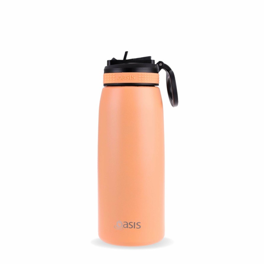 Insulated * | Insulated Sports Sipper Bottle Rockmelon Orange 780Ml New In