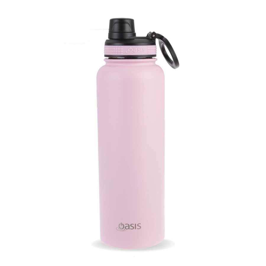 Insulated * | Insulated Challenger Carnation Pink Water Bottle 1.1 Litre Best Choice