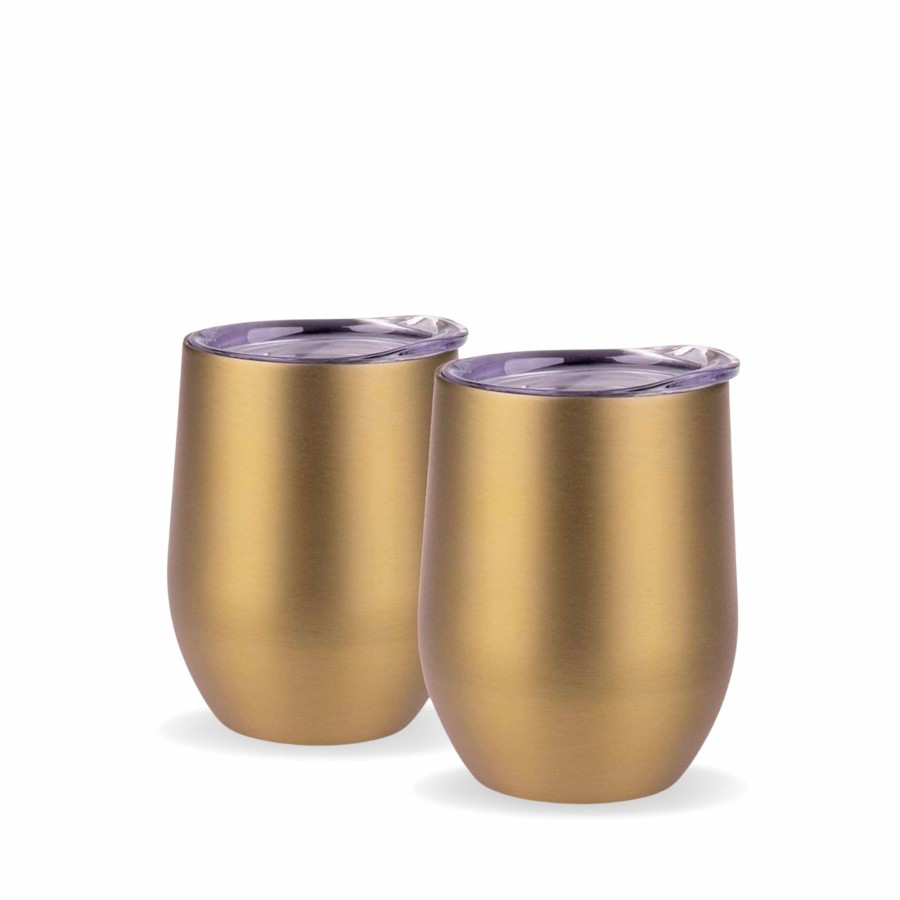 Insulated * | Insulated Wine Tumbler Gold Gift Set High Quality