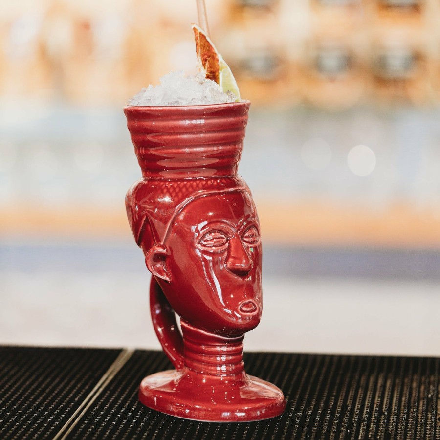 Cocktail * | Ceramic Jamaican Tiki Mug 430Ml Cheap