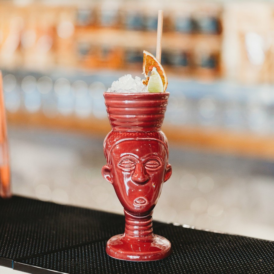 Cocktail * | Ceramic Jamaican Tiki Mug 430Ml Cheap