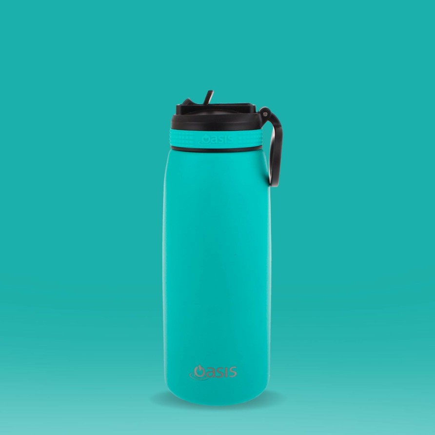 Insulated * | Insulated Sports Sipper Bottle Turquoise 780Ml High Quality