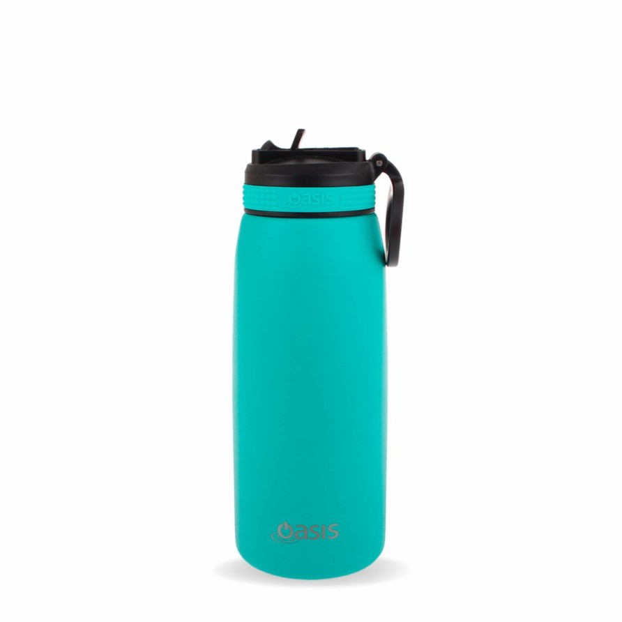 Insulated * | Insulated Sports Sipper Bottle Turquoise 780Ml High Quality