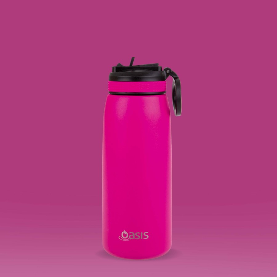 Insulated * | Insulated Sports Sipper Bottle Fuchsia Pink 780Ml Cheap