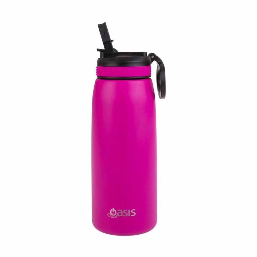 Insulated * | Insulated Sports Sipper Bottle Fuchsia Pink 780Ml Cheap