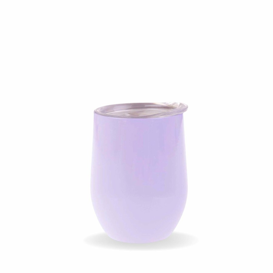 Insulated * | Insulated Wine Tumbler Lilac Purple 330Ml Outlet Sale