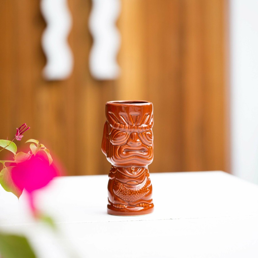 Cocktail * | Ceramic Molokai Tiki Mug 380Ml High Quality