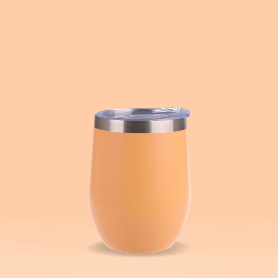 Insulated * | Insulated Wine Tumbler Matte Rockmelon 330Ml Discounts