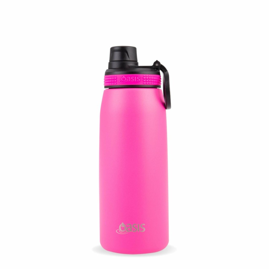 Insulated * | Insulated Sports Bottle Neon Pink 780Ml Best Choice