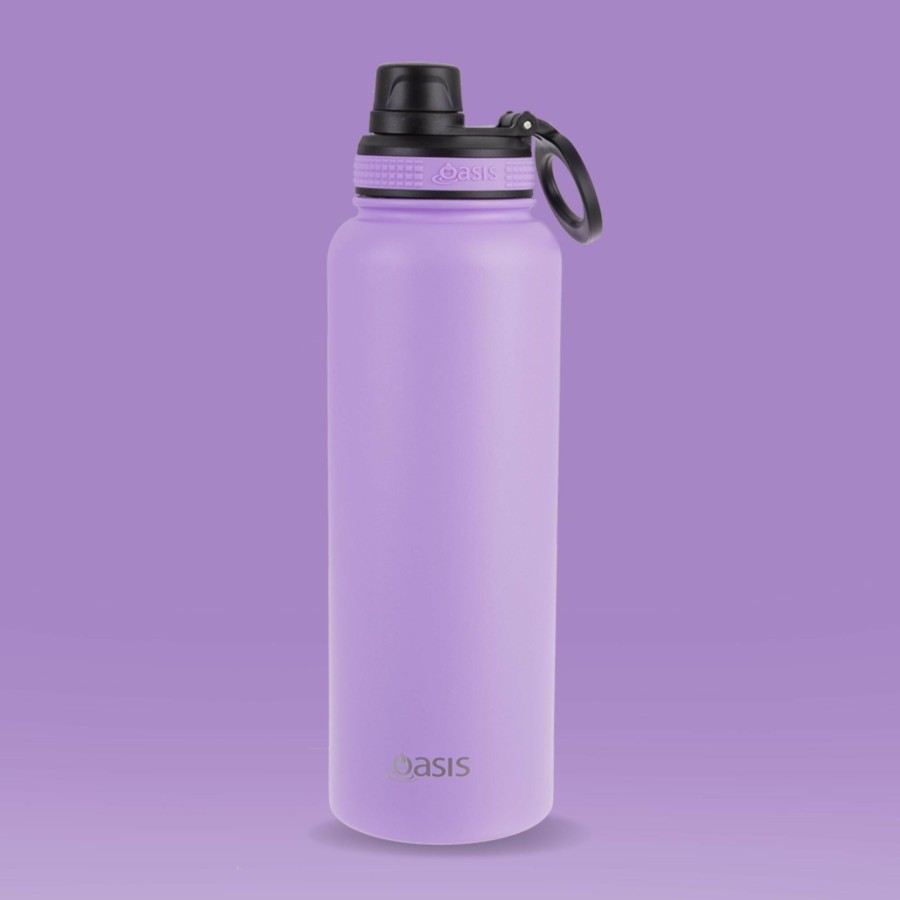 Insulated * | Insulated Challenger Lavender Water Bottle 1.1 Litre Classical