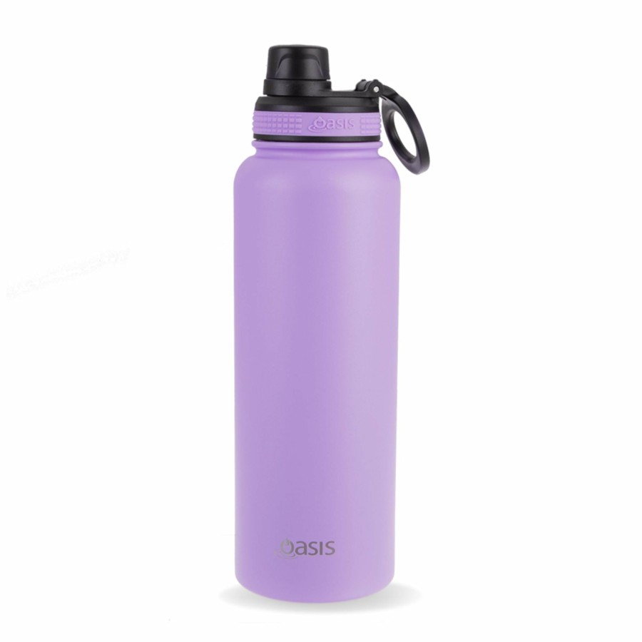 Insulated * | Insulated Challenger Lavender Water Bottle 1.1 Litre Classical