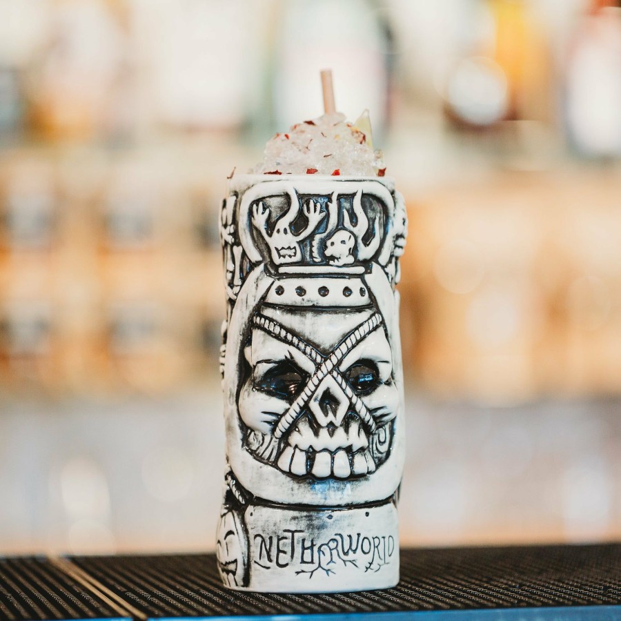 Cocktail * | Ceramic Haunted House Tiki Mug 530Ml Offering Discounts