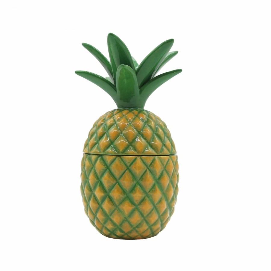 Cocktail * | Ceramic Pineapple Tiki Mug 500Ml Outlet Sale