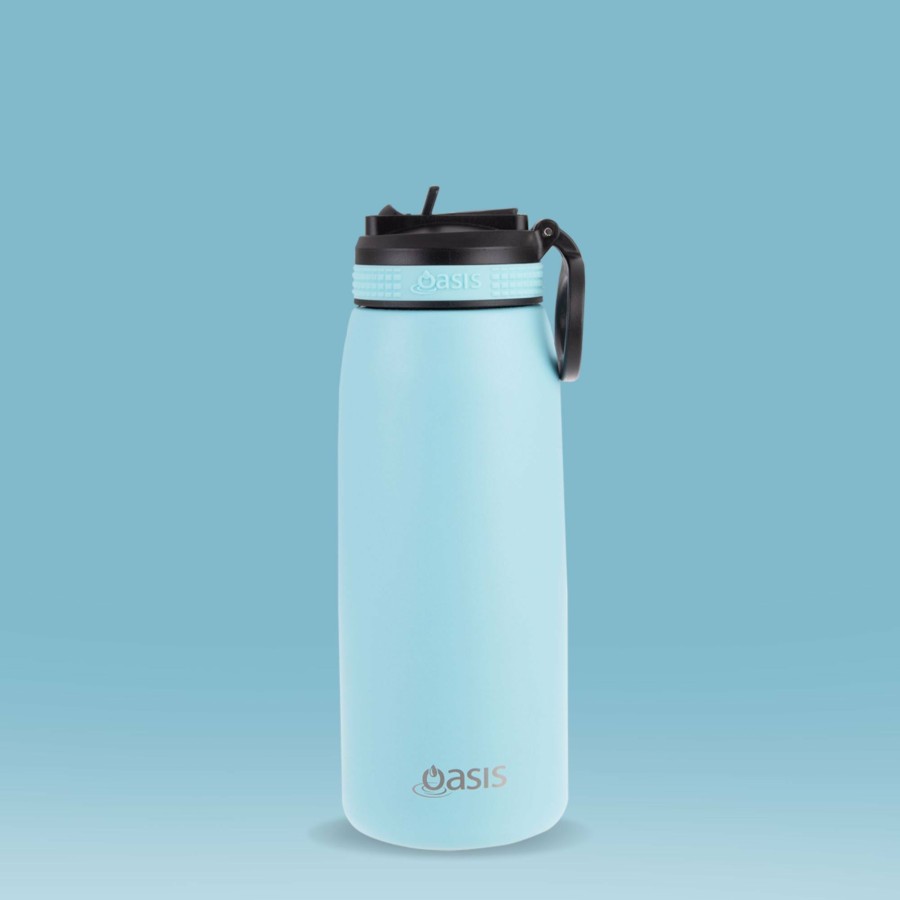 Insulated * | Insulated Sports Sipper Bottle Island Blue 780Ml Promotion