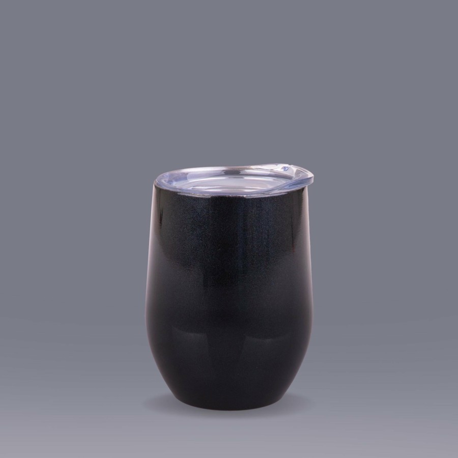 Insulated * | Insulated Wine Tumbler Midnight Black 330Ml Discounts